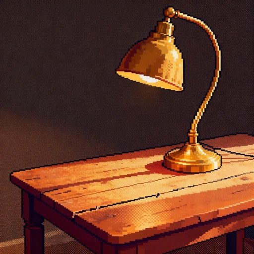 Pixel art, one of four