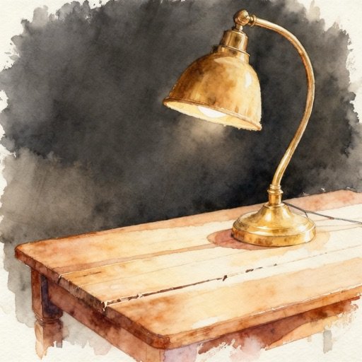 Watercolour, one of four